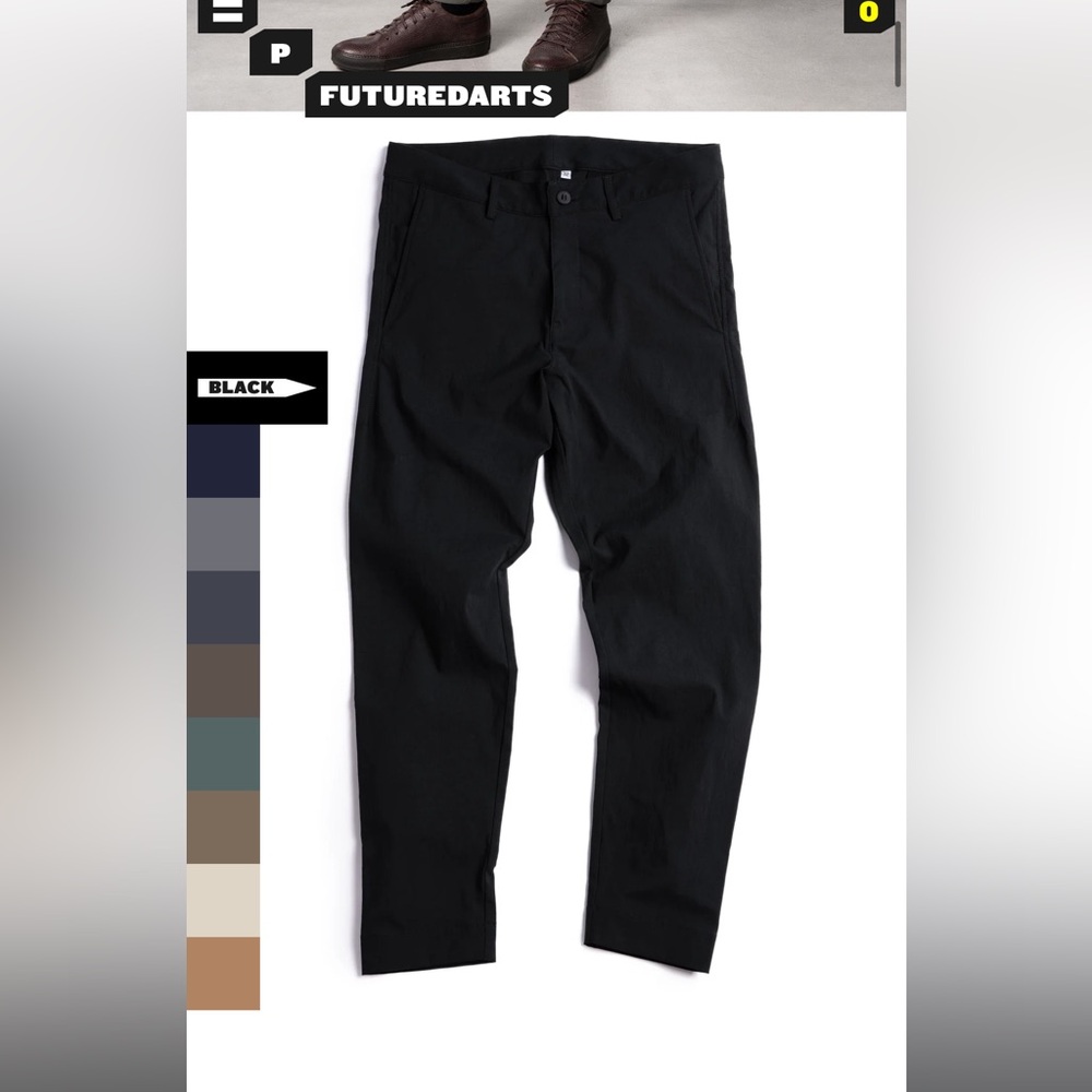 OUTLIER NYC FUTUREDARTS PANT - BLACK